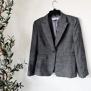 Classic Plaid Blazer